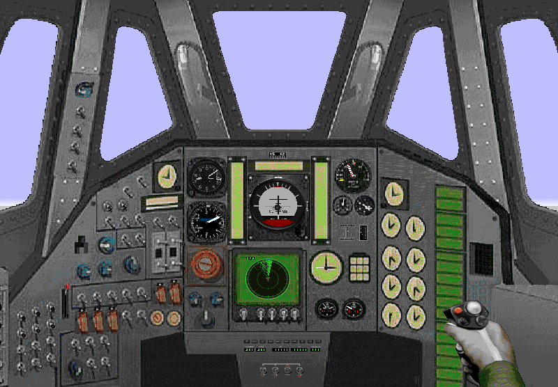 DynaSoar X-20 - Simulation Cockpit View